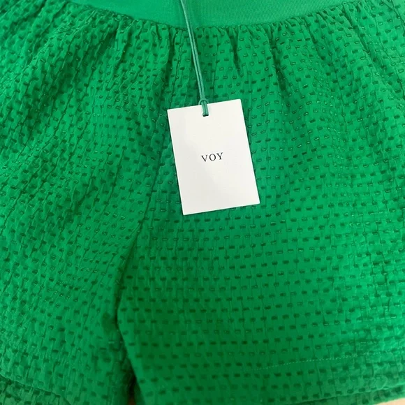 Green VOY Women's Shorts - Picture 2 of 5